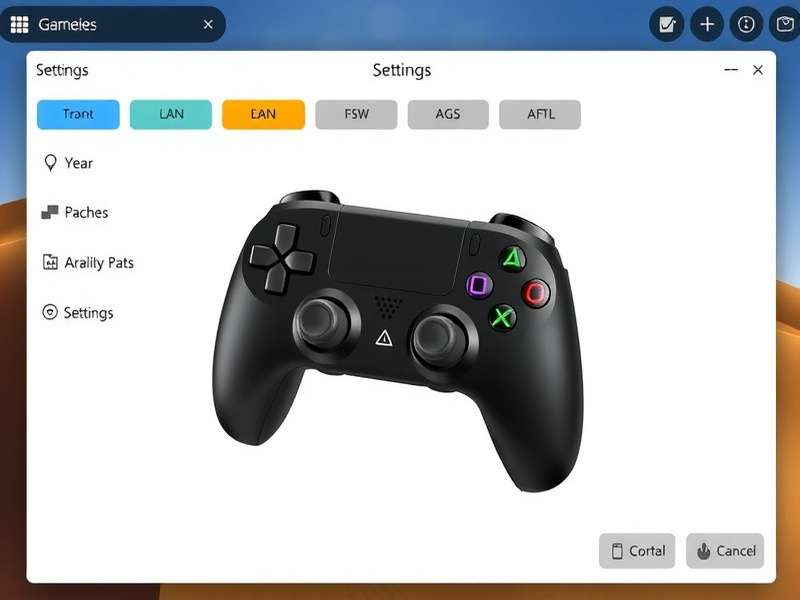 Optimal FTS gamepad layout for mobile devices