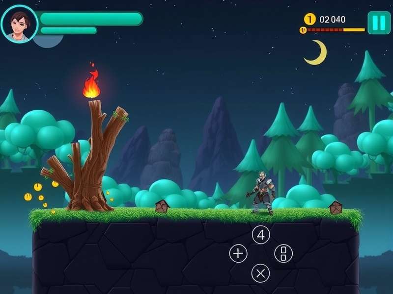 FTS Gamepad held in hands showing ergonomic design and button layout