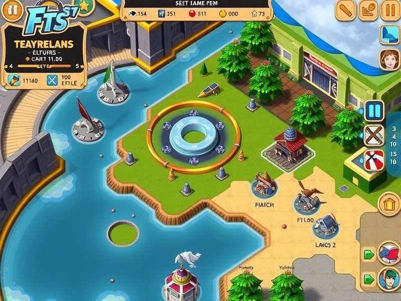 FTS Games 2025 Tactical Interface and Gameplay Screenshot