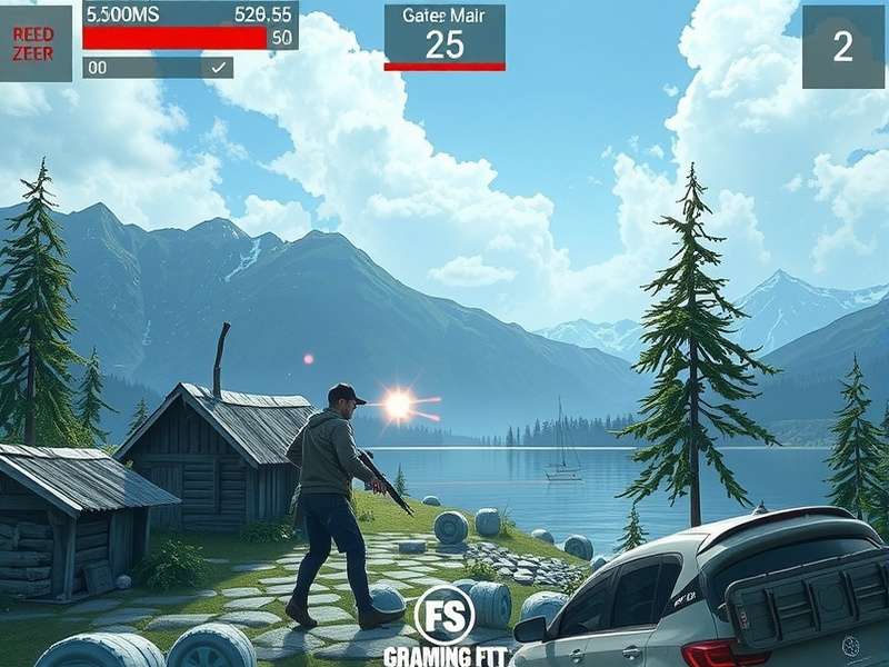 FTS Gameplay Recorder interface showing a recorded match with overlay controls