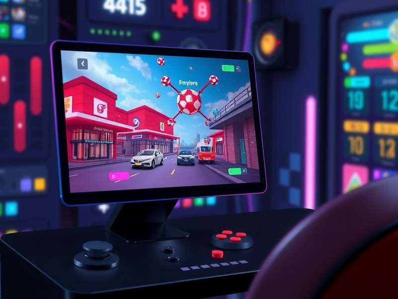 FTS Gamepad Software Interface on Laptop and Mobile