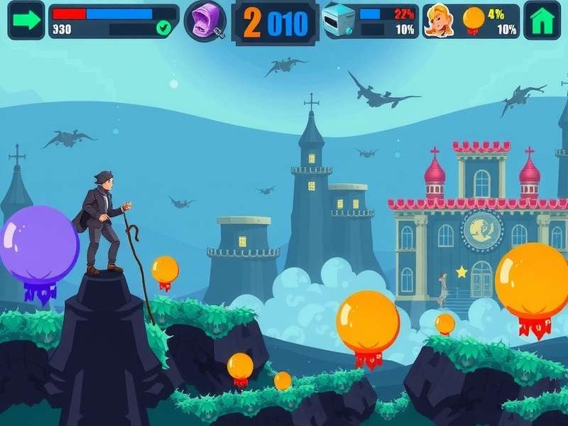 A smartphone displaying FTS Game menu with vivid graphics