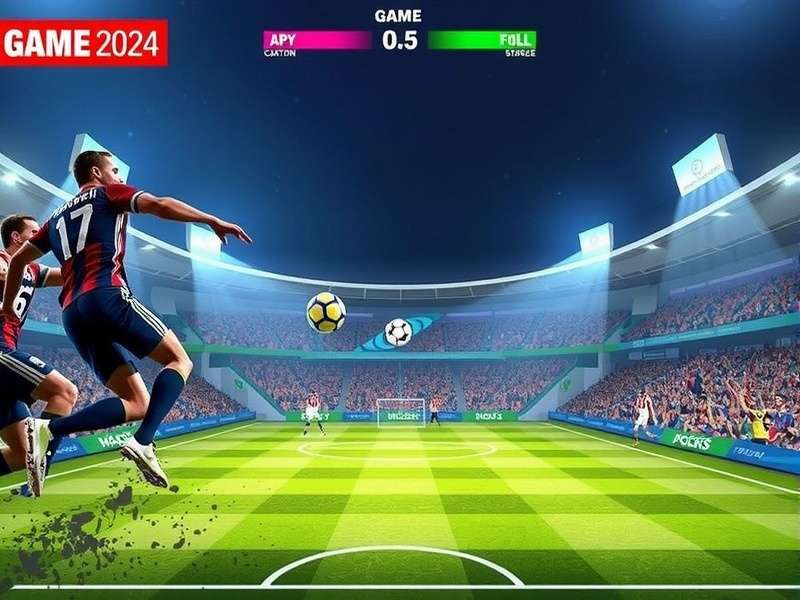 FTS Game 2024 gameplay screenshot showing realistic graphics and UI