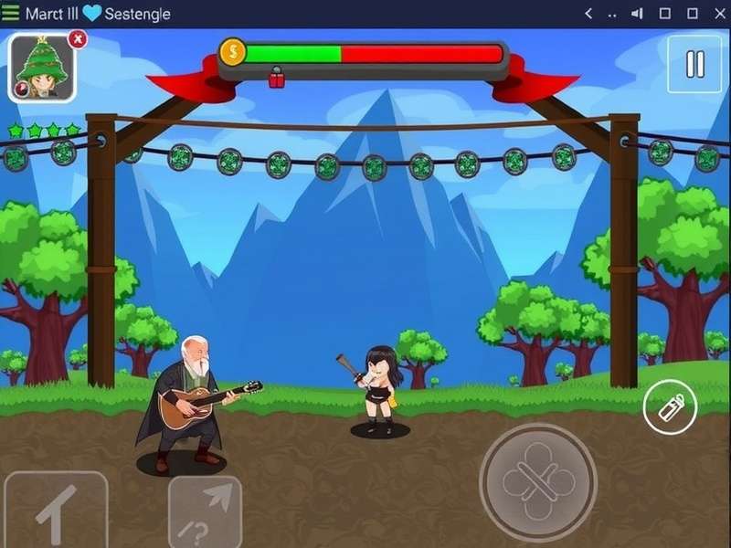 FTS Game Android Offline RPG gameplay screenshot showing character customization and open world