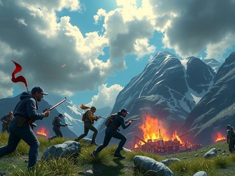 FTS Game 2024 official 4K wallpaper showcasing main character and futuristic city