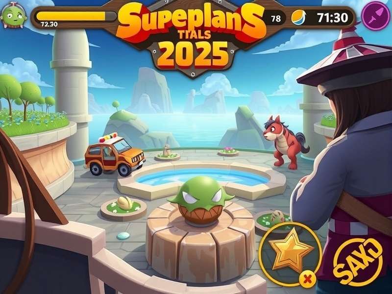 FTS Games 2025 gameplay screenshot showing football action on a mobile device