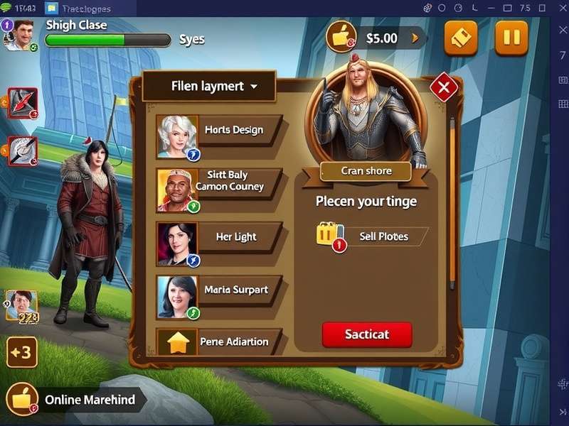 A visually enhanced FTS gameplay scene with modded UI elements and effects