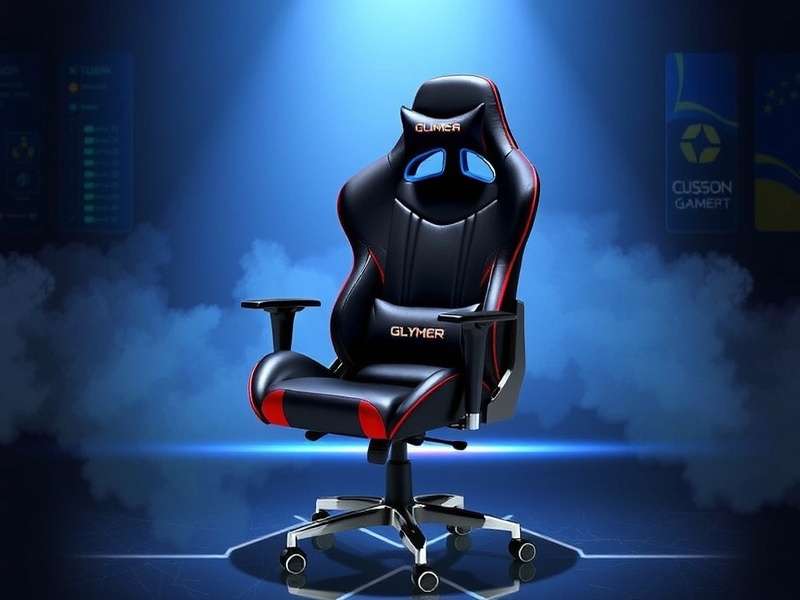 Fts Gamer Chair in a modern gaming setup with RGB lighting