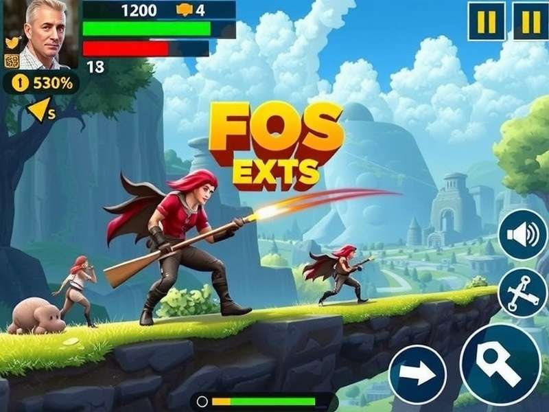 FTS Game running on Android emulator with offline mode